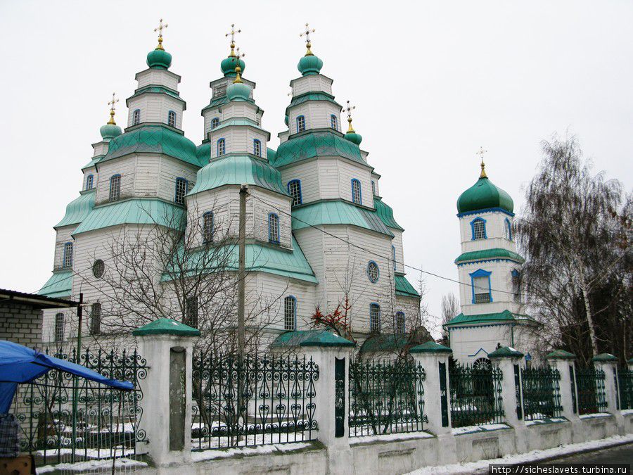 Самарский Пустынно-Николаевский монастырь и Троицкий собор Новомосковск, Украина