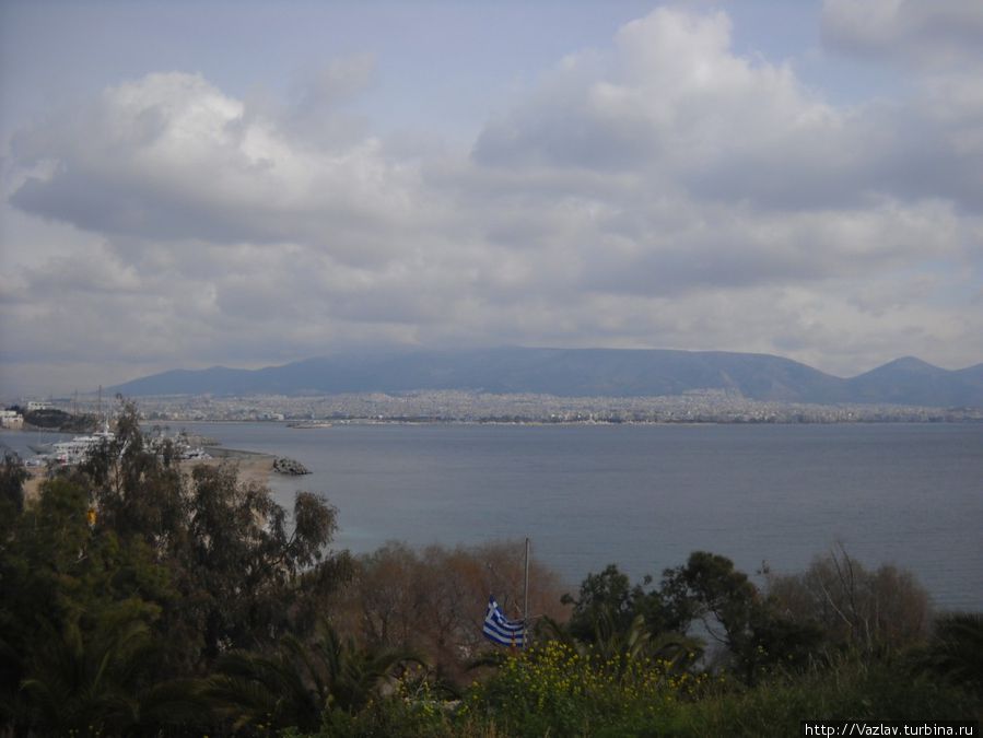 Панорама моря Пирей, Греция