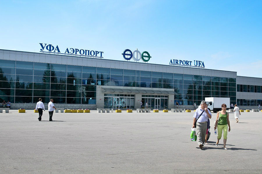 Так выглядит терминал международного аэропорта Уфа. Он построен еще в советское время и был реконструирован в 2007-м. Уфа, Россия