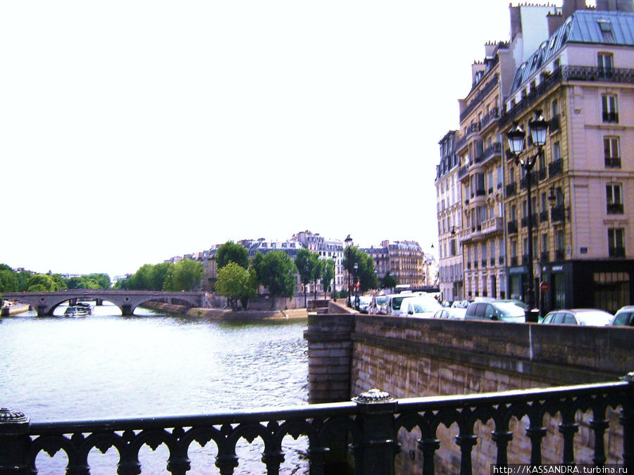 Река Сена Париж, Франция