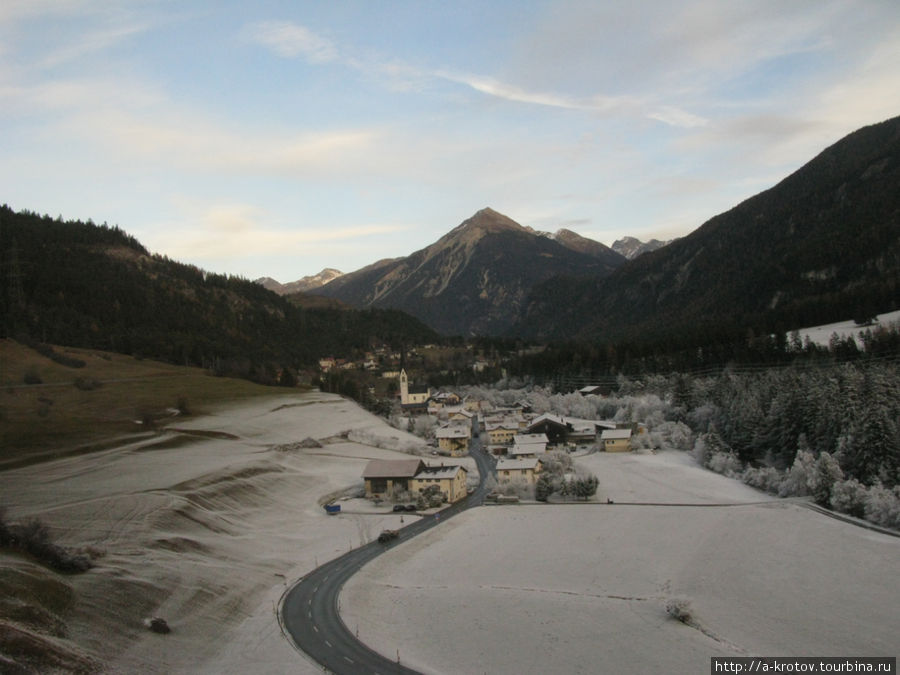 Альпийская узкоколейка (часть 2) Кантон Граубюнден, Швейцария
