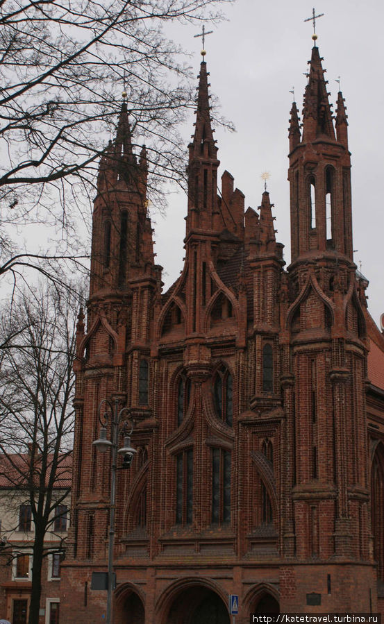 Костел Святой Анны Вильнюс, Литва