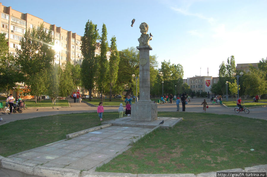Памятник А.С. Пушкину Энгельс, Россия
