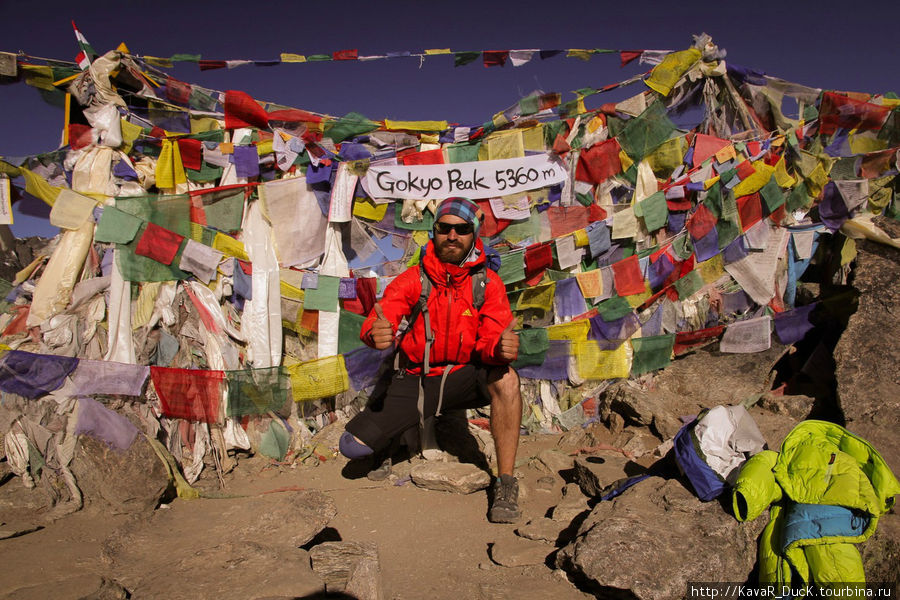 пик Гокио Гора Эверест (8848м), Непал