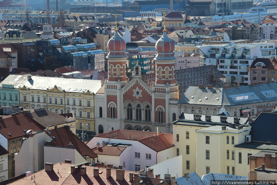 Большая синагога (чеш. Velká synagoga) — вторая по величине в Европе после Будапештской и третья в мире, может вмещать в себя более двух тысяч прихожан.
Построена в 1892 году Пльзень, Чехия