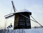 Русский вариант ветряной мельницы выглядит так