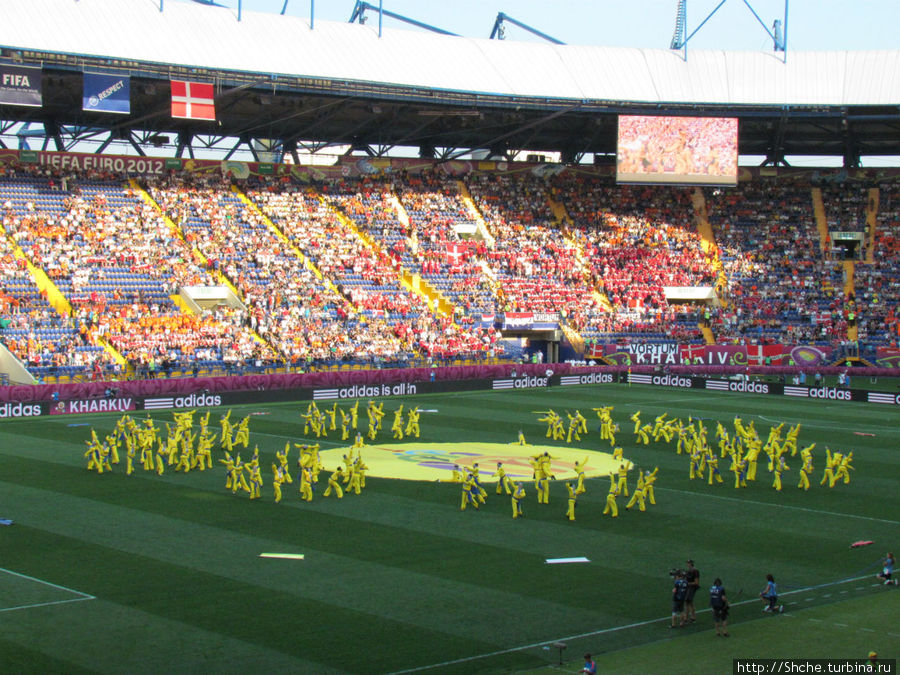 Хроники ЕВРО-2012. Открытие на стадионе 