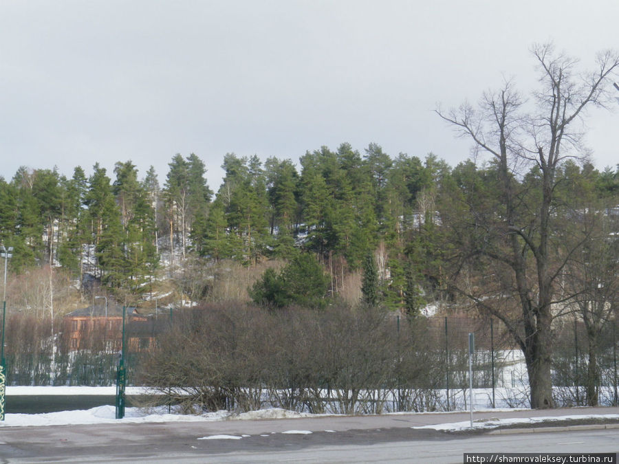 Пять часов в Лахти ожидающей весну Лахти, Финляндия