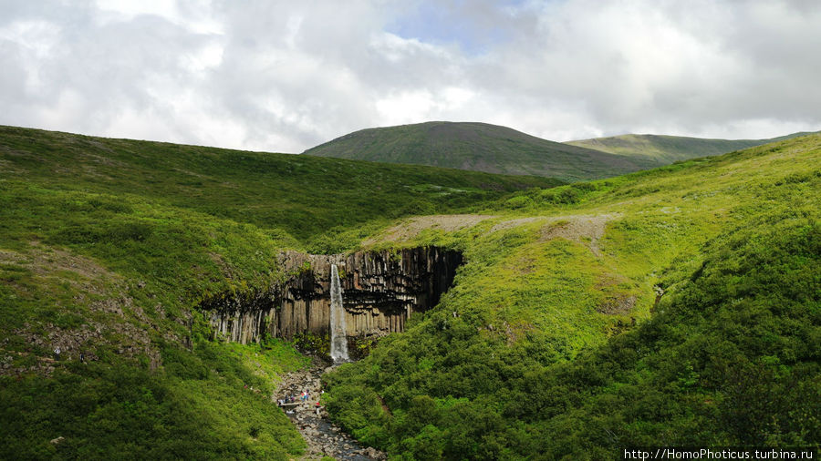 Свартифосс Ватнайёкюдль Национальный Парк, Исландия