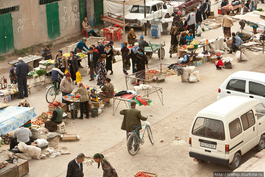 Городской базар Хива, Узбекистан