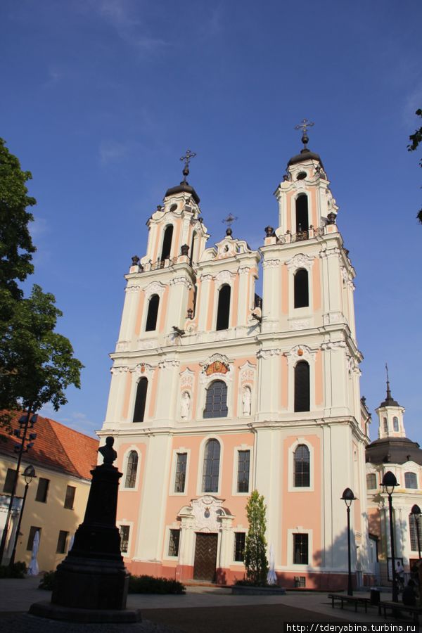 Костел Святой Екатерины в Вильнюсе Литва