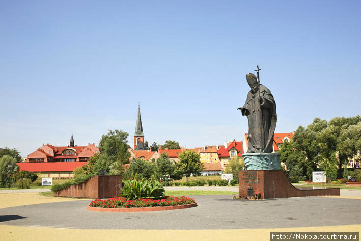Площадь Иоанна Павла  II Элк, Польша
