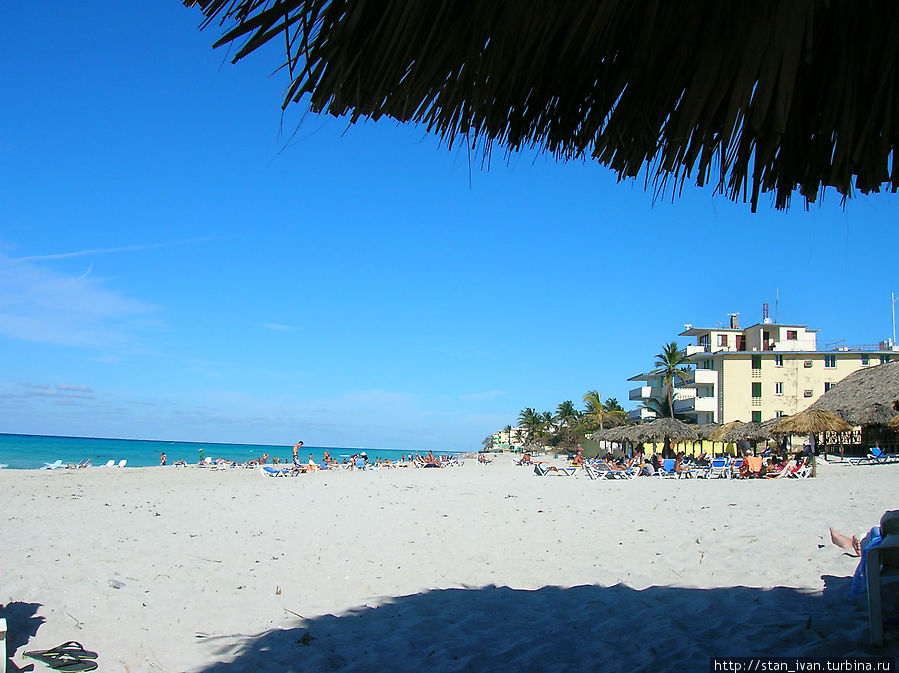 Пляж в Варадеро Куба