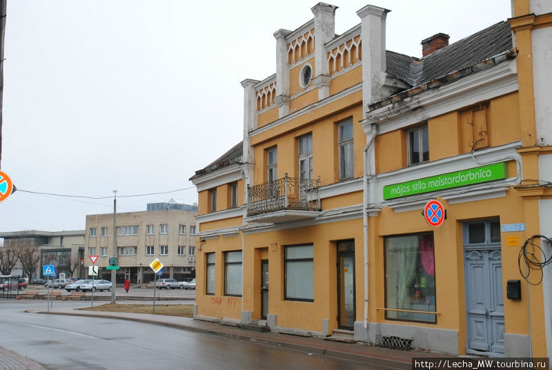 Улица в Тукумсе Кулдига, Латвия