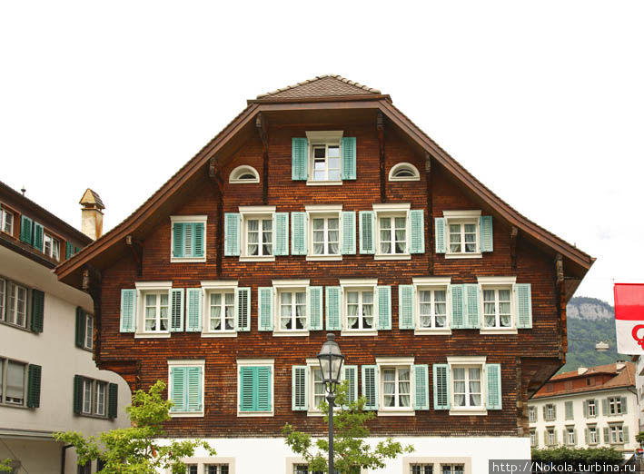 Штанс — типичный швейцарский городок Штанс, Швейцария