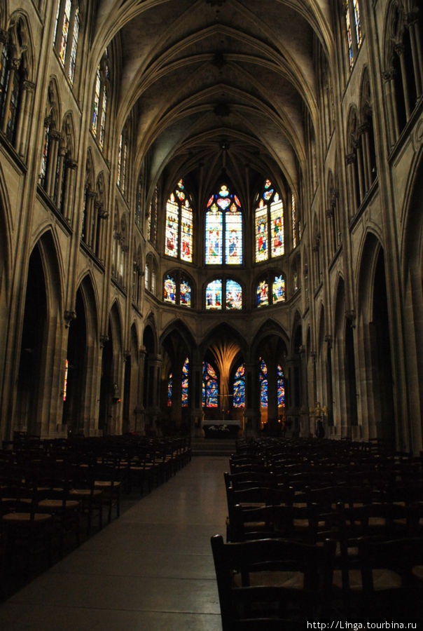 Церковь Сен-Северен покровительствует путешествиям Париж, Франция
