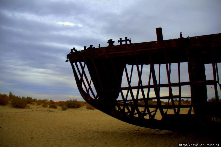 Кладбище забытых кораблей... Муйнак, Узбекистан