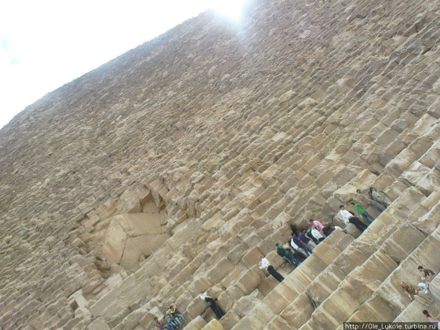 Где много людей — это вход в пирамиду Хеопса Египет
