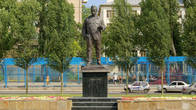 Памятник М.А Шолохову на набережной Дона