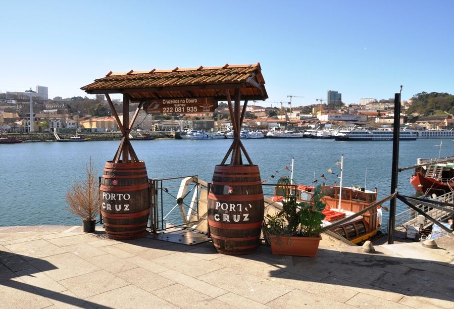 Порту пешком и с картой Порту, Португалия
