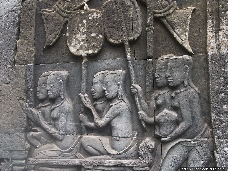 Они смеются надо мной Ангкор (столица государства кхмеров), Камбоджа
