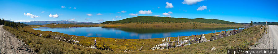 озеро Узункель (длинное озеро) Улаган, Россия