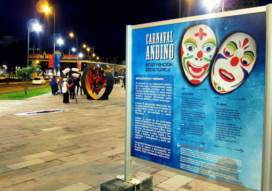 Маски Андского карнавала Кито, Эквадор