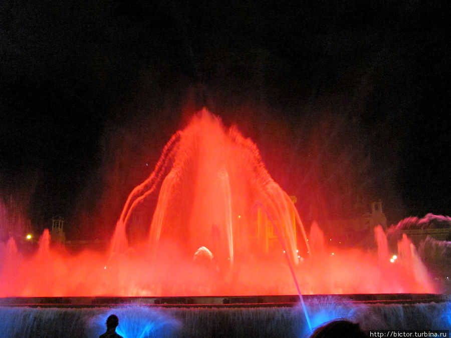 Волшебные фонтаны Барселона, Испания