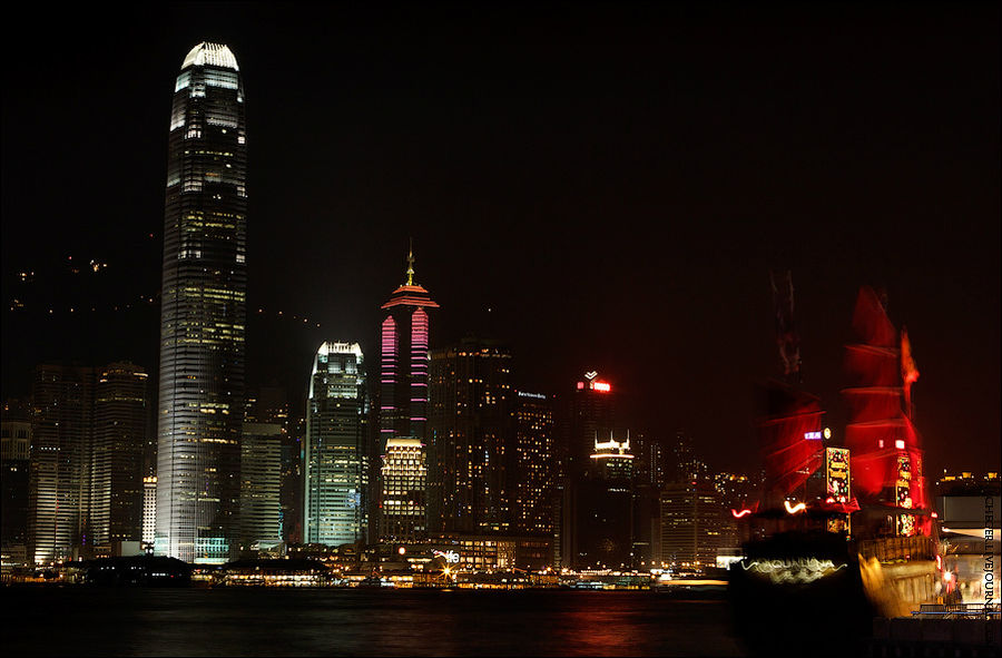 Ночной Гонконг