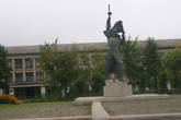 Главная площадь города. Памятник воинам- освободителям