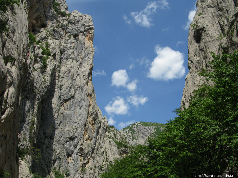 Каньон Пакленицы Стариград, Хорватия Каньон Пакленицы Стариград, Хорватия