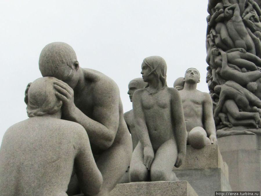 Парк скульптур Вигелана Осло, Норвегия Парк скульптур Вигелана Осло, Норвегия