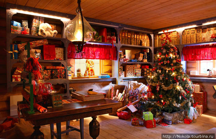 Резиденция шведского Деда Мороза - Томтелэнд Округ Даларна, Швеция