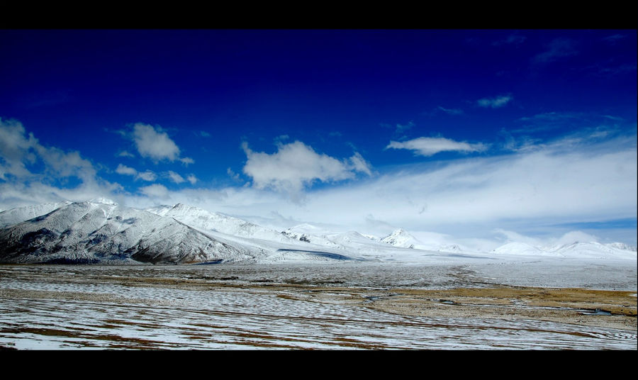 За окном Тибет или пейзаж длинною в 1000км Тибет, Китай