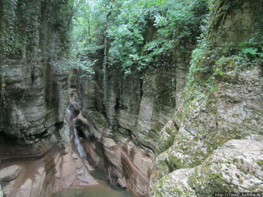 Агурские  водопады в Хосте