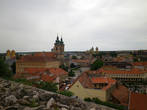 Вид на площадь со стен крепости