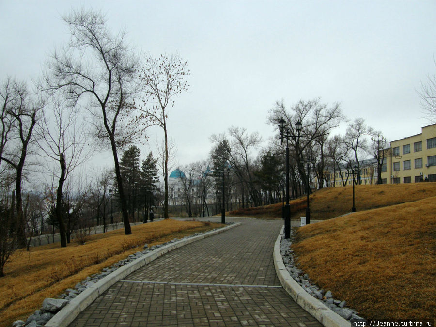 Парк возле набережной... Хабаровск, Россия
