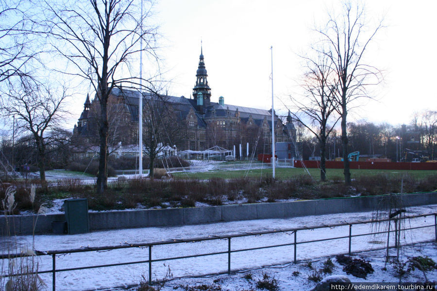 Рождественский день в Стокгольме Стокгольм, Швеция