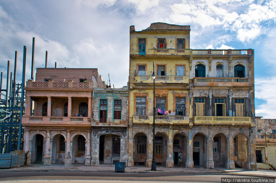 Прогулка по набережной Малекон Гавана, Куба