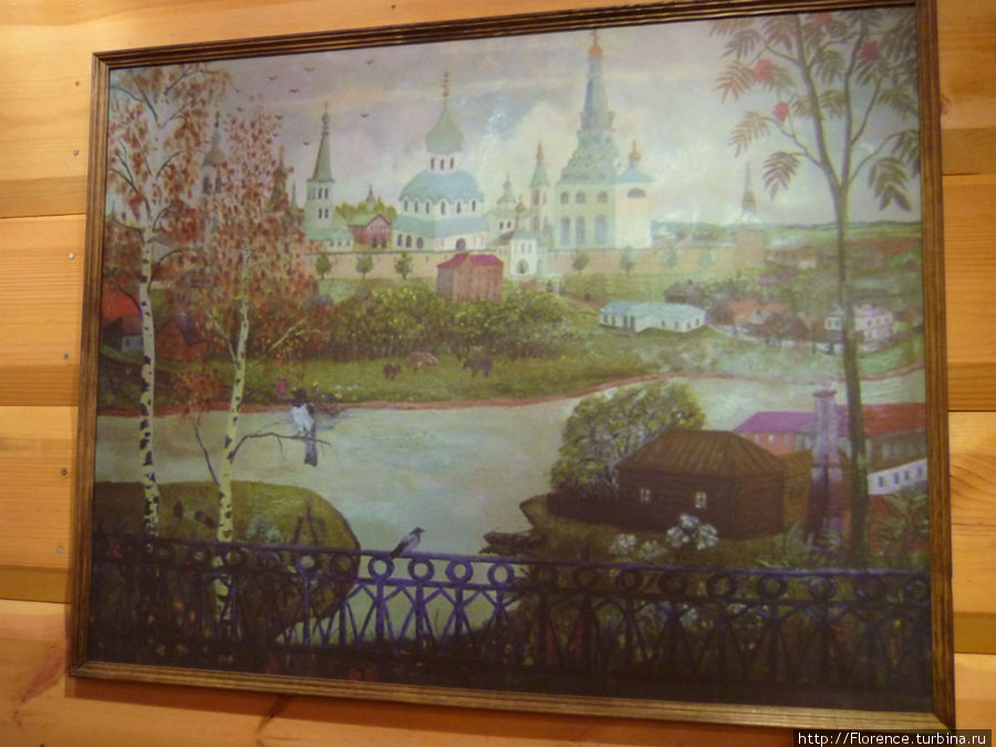 Картина из экспозиции музея Цветаевых Александров, Россия