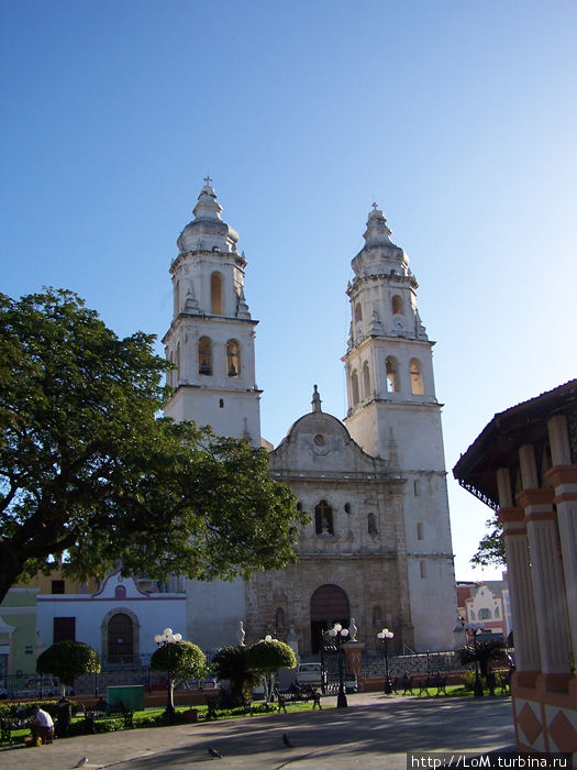 Кафедральный собор г. Кампече Кампече, Мексика