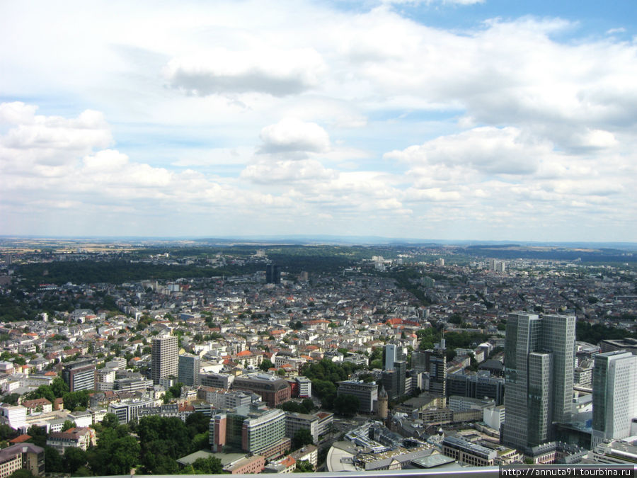 Панорама Франкфурт-на-Майне, Германия