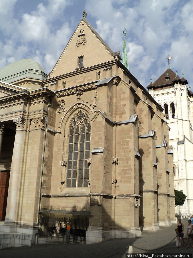 Собор Святого Петра — торжество протестанства.  Женева Женева, Швейцария