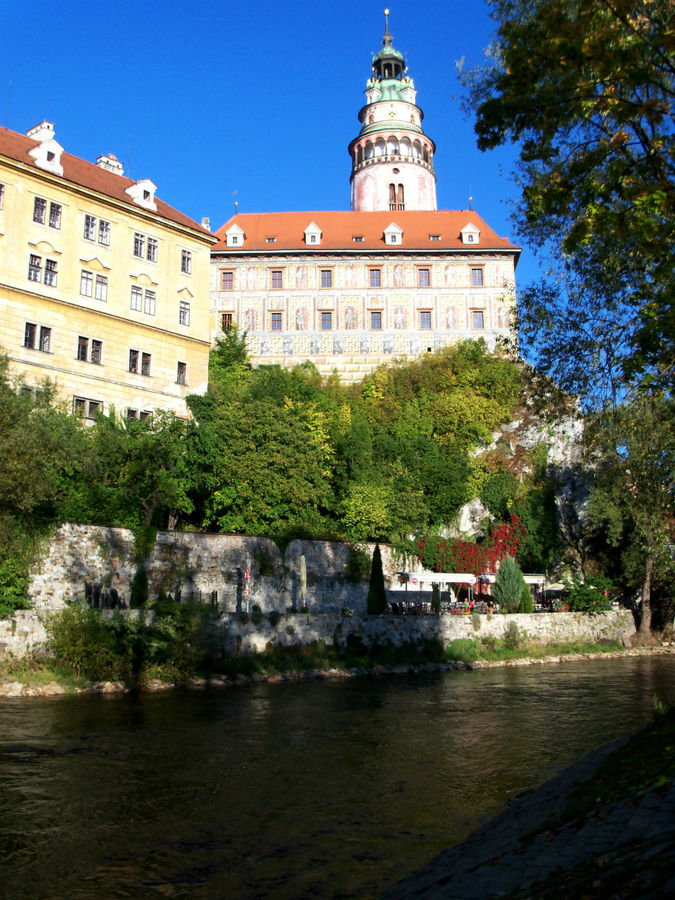 Самый красивый город Чехии Чешский Крумлов, Чехия