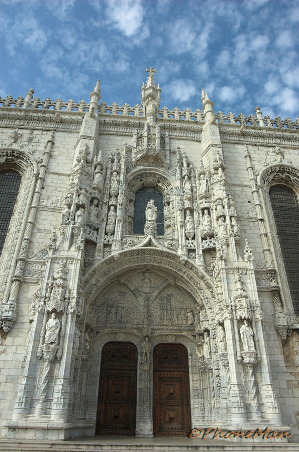 Португалия. Лиссабон: Белен, монастырь Жеронимуш Лиссабон, Португалия