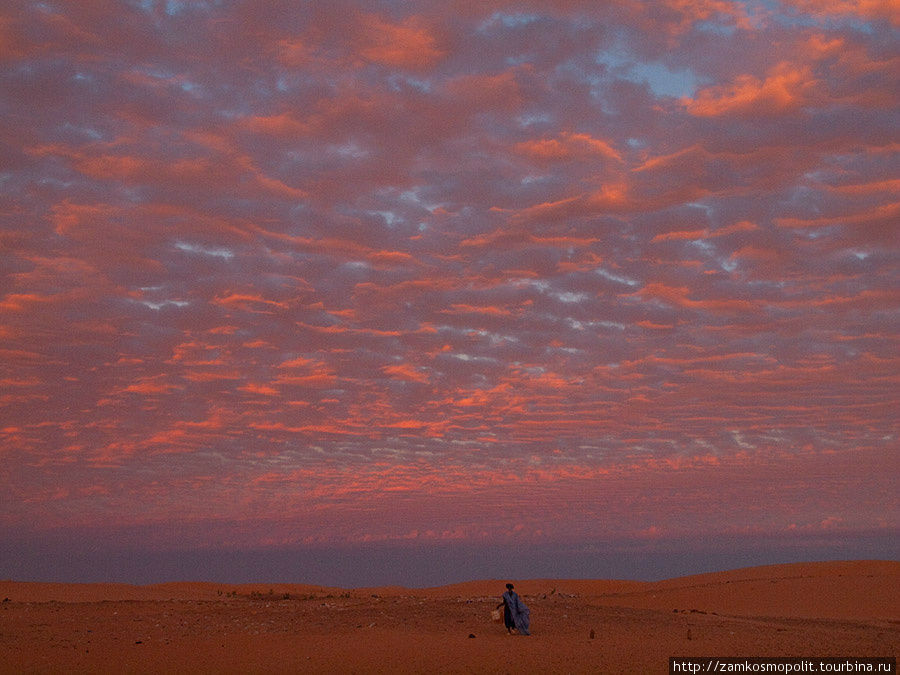 Закат в Шингетти Мавритания