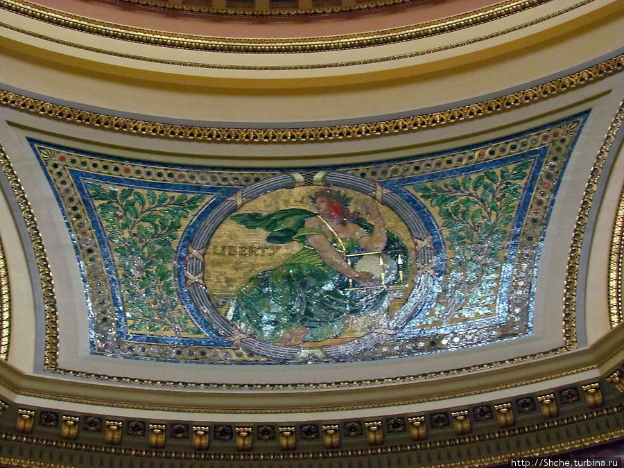 Капитолий штата Висконсин в Мэдисоне Мэдисон, CША