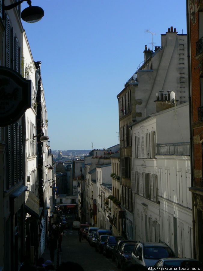 Легендарный Монмартр Париж, Франция