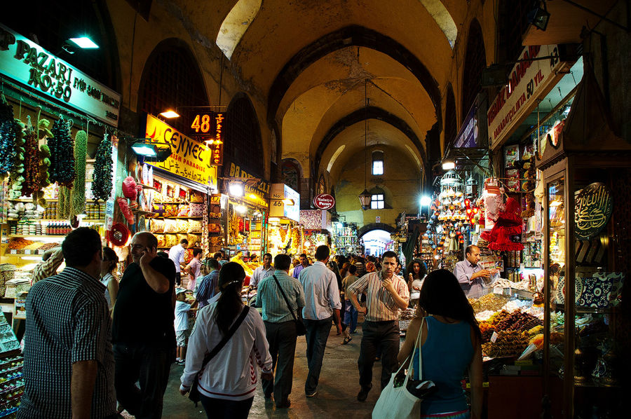 Построен базар в 1664 году. Стамбул, Турция