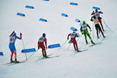 В программе лыжных соревнований — скиатлон и спринт.
